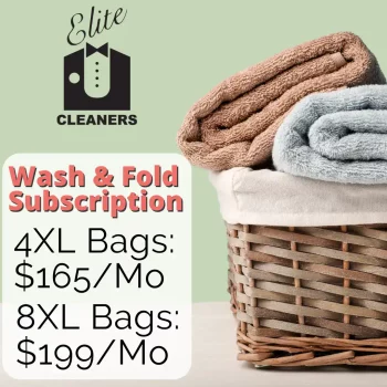 May 2026- Wash & Fold Subscription
